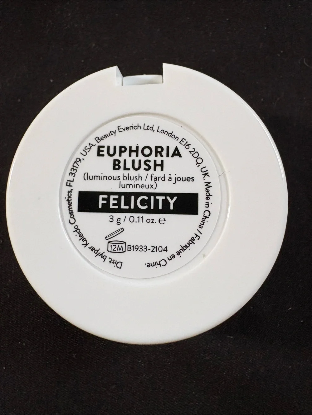Kaleido Cosmetics Felicity Shimmer Blush